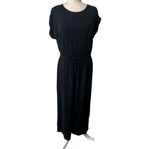 Anthropologie Dolan Carla wideleg utility loungewear  relaxed jumpsuit sz medium